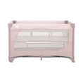 Baby Cot MOON HUG one tuch fold 2 Layers PINK